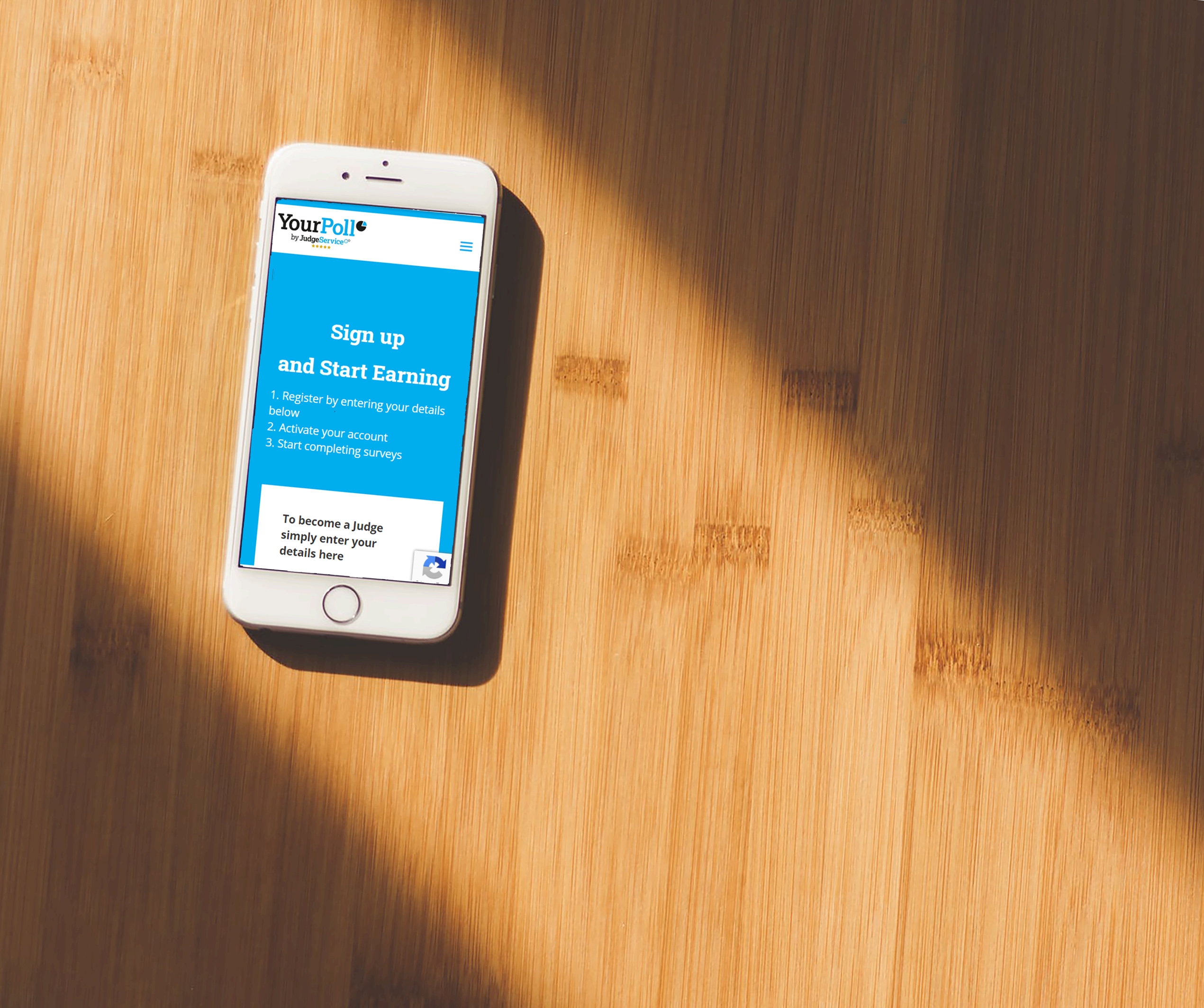 Sign-up on a Mobile Device Sign-up on a Mobile Device